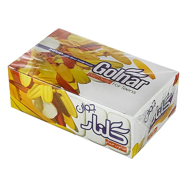 گلنار صابون حمام جوان ۵ عددی