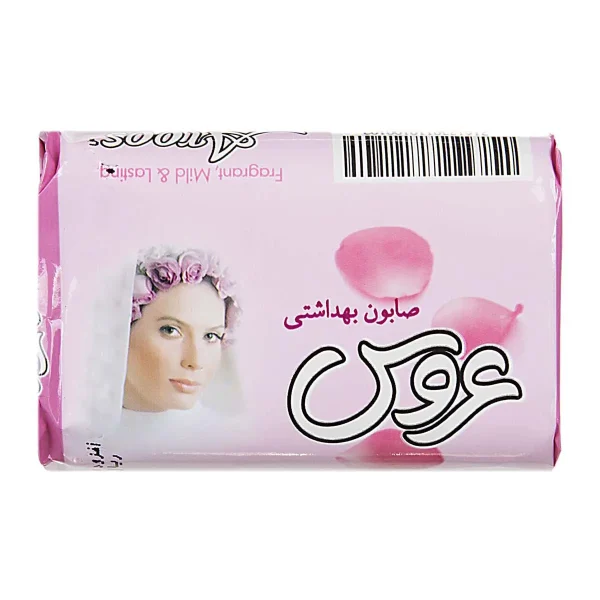 عروس صابون بهداشتی صورتی 75 گرم