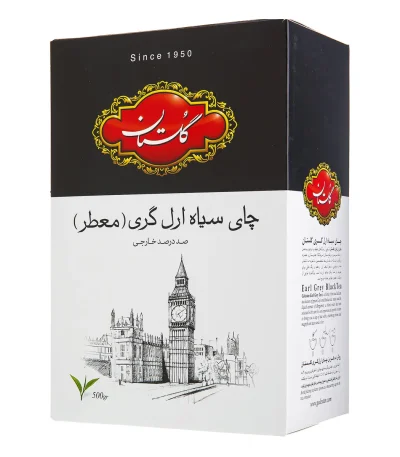گلستان چای سیاه با طعم ارل گری ۵۰۰ گرم