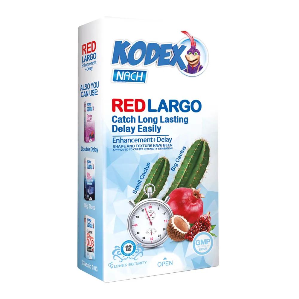 #فروشگاه_امان امان مارکت #فروشگاه امان کاندوم تاخیری کدکس مدل Red Largo بسته ۱۲ عددی