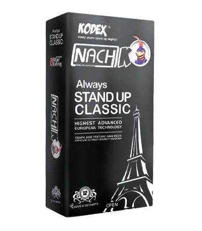 کاندوم کدکس مدل Stand Up Classic بسته ۱۲ عددی