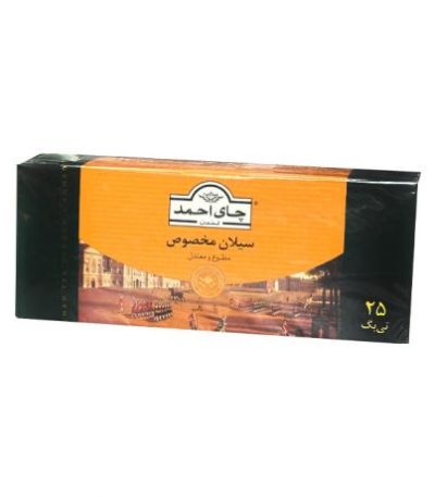 احمد چای سیلان کیسه‌ای ۲۵ عددی