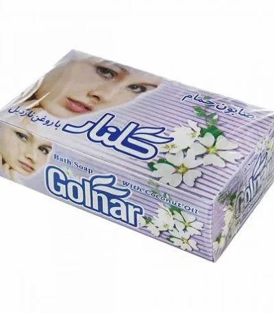 گلنار صابون حمام بنفش ۶ عددی