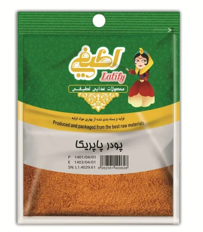 پودر پاپریکا لطیفی ۵۰ گرم