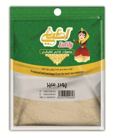 پودر سیر لطیفی ۵۰ گرم