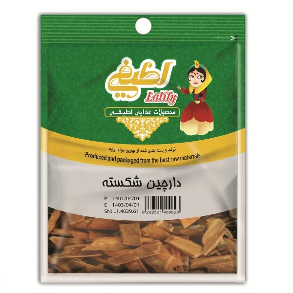 چوب دارچین لطیفی ۲۵ گرم