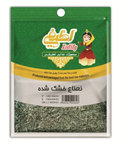 نعناع خشک لطیفی ۲۵ گرم