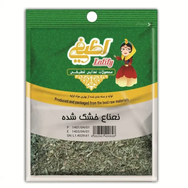 نعناع خشک لطیفی ۲۵ گرم