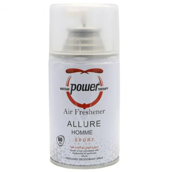اسپری خوشبو کننده هوا پاور مدل Allure Homme Sport حجم 260 میلی‌لیتر
