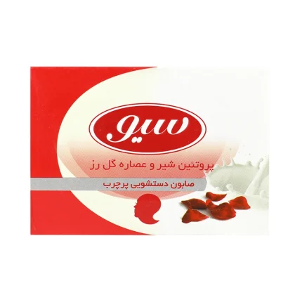 سیو صابون دستشویی پرچرب شیر و عصاره گل رز 125 گرم
