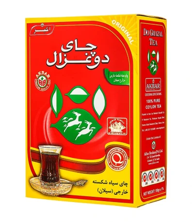 دوغزال چای سیاه شکسته ساده ۵۰۰ گرم