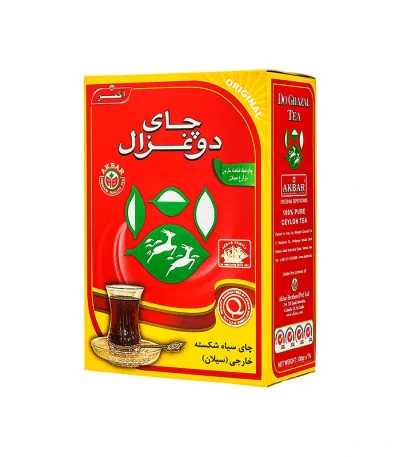 دوغزال چای سیاه ساده ۱۰۰ گرم