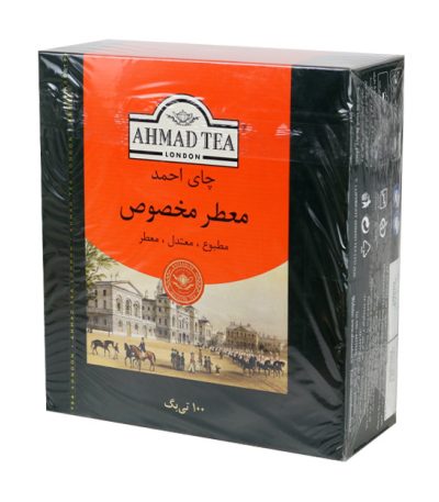 احمد چای معطر مخصوص کیسه ۱۰۰ عددی
