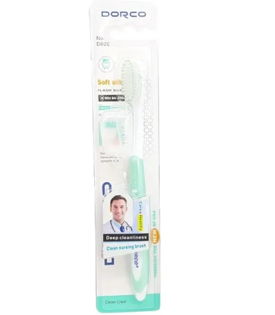 دورکو مسواک مدل Soft silk d626 با برس نرم و درپوش
