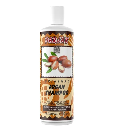 پرژک شامپو حاوی روغن طبیعی آرگان ۴۵۰ گرم