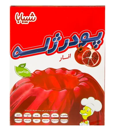 پودر ژله انار شیبابا ۱۰۰ گرم