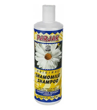 پرژک شامپو حاوی عصاره طبیعی بابونه ۴۵۰ گرم