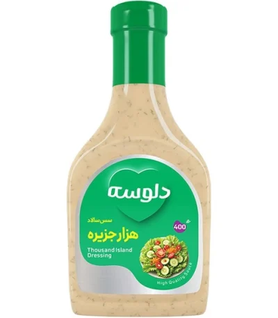 دلوسه سس سالاد هزار جزیره ۴۰۰ گرم