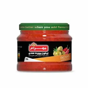 مهرام زیتون پرورده هندی ۳۱۰ گرم