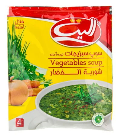 الیت سوپ آماده سبزیجات 75 گرم