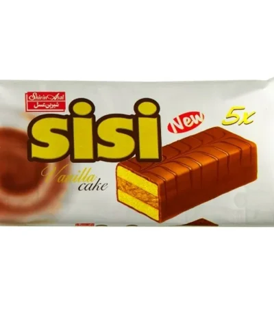 شیرین عسل کیک اسفنجی روکش کاکائویی 150 گرم