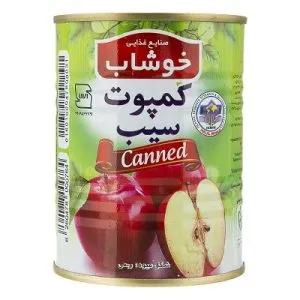خوشاب کمپوت سیب ۳۵۰ گرم