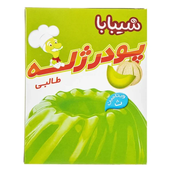 پودر ژله طالبی شیبابا ۱۰۰ گرم