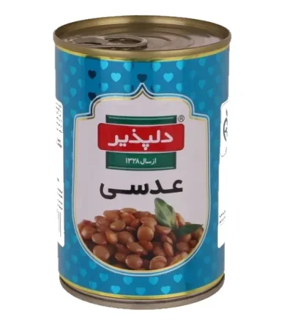 دلپذیر کنسرو عدسی ۴۲۰ گرم