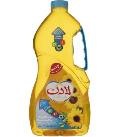 لادن روغن آفتابگردان مخصوص پخت و پز ۱۶۲۰ گرم