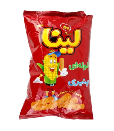 لینا لوله‌ای پنیری ۷۵ گرم