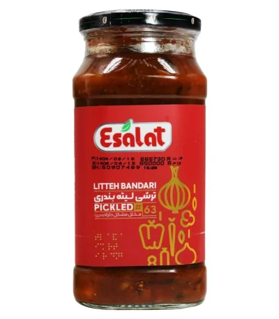 اصالت ترشی لیته بندری ۵۷۰ گرم