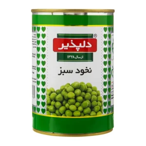 دلپذیر کنسرو نخود سبز ۴۲۰ گرم