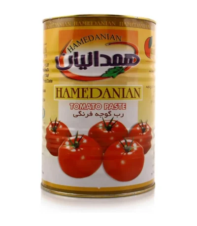 همدانیان کنسرو رب گوجه‌فرنگی ۴۴۰۰ گرم