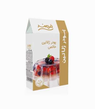 پودر ژلاتین خالص فرمند ۴۰ گرم