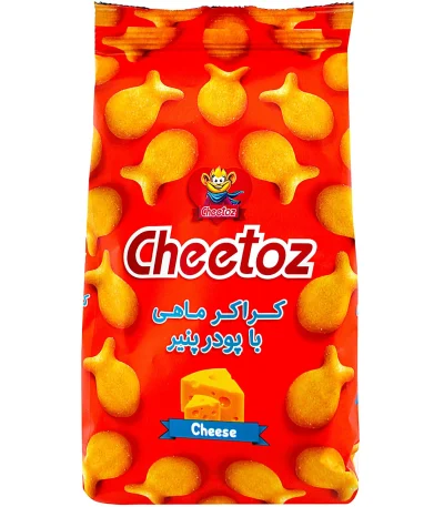 چی‌توز کراکر ماهی با پودر پنیر ۱۰۰ گرم