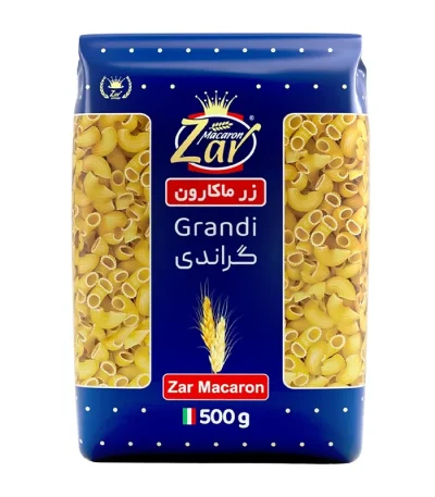 ماکارونی فرمی گراندی زر ماکارون ۵۰۰ گرم