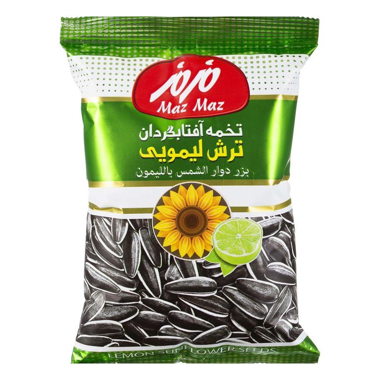 مزمز تخمه آفتابگردان ترش لیمویی ۱۰۵ گرم