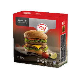ب.آ همبرگر ۶۰ درصد گوشت قرمز ۵۰۰ گرم