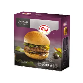 ب.آ همبرگر ۹۰ درصد گوشت قرمز ۴۰۰ گرم