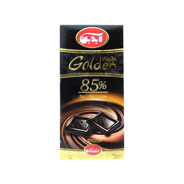 آیدین شکلات تلخ ۸۵ درصد ۱۰۰ گرم