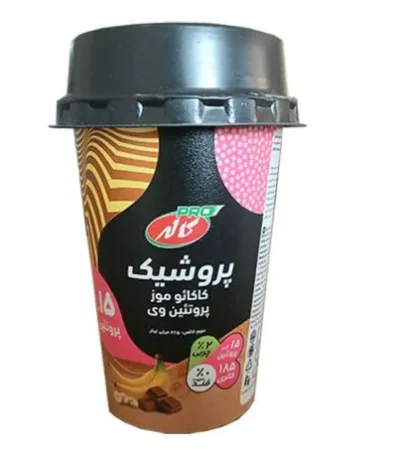پروشیک کاکائو موز با پروتئین وی225 میلی