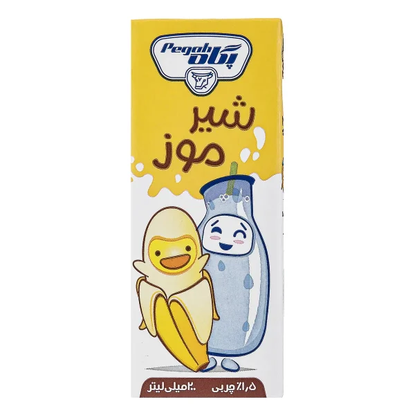 پگاه شیر موز ۲۰۰ میلی‌لیتر