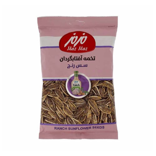 مزمز تخمه آفتابگردان سس رنچ ۱۰۵ گرم