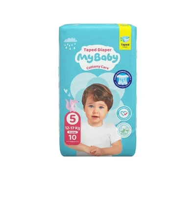 مای بیبی سایز ۵ چسبی ۱۰ عددی