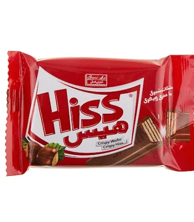 هیس شکلات شیری با مغزی ویفر ۴۰ گرم
