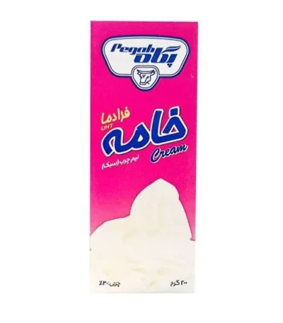 پگاه خامه صورتی فرادما ۲۰۰ گرم
