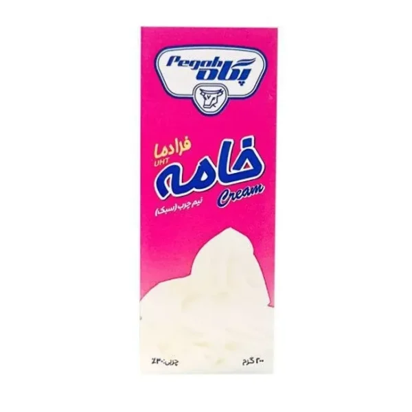پگاه خامه صورتی فرادما ۲۰۰ گرم