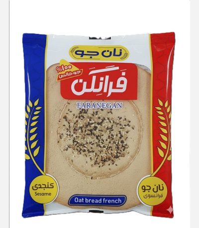 فرانکن نان جو خشک خالص ۲۰۰ گرم