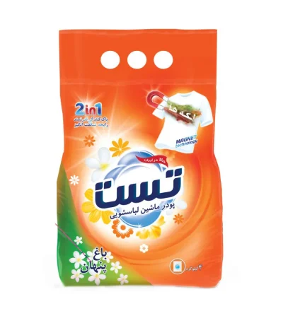 پودر ماشین لباسشویی تست ۴ کیلویی