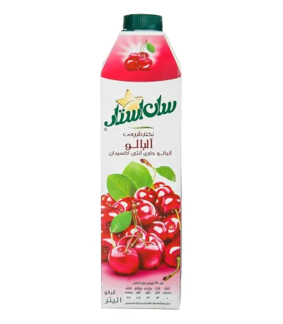 سان‌استار آبمیوه آلبالو ۱ لیتر